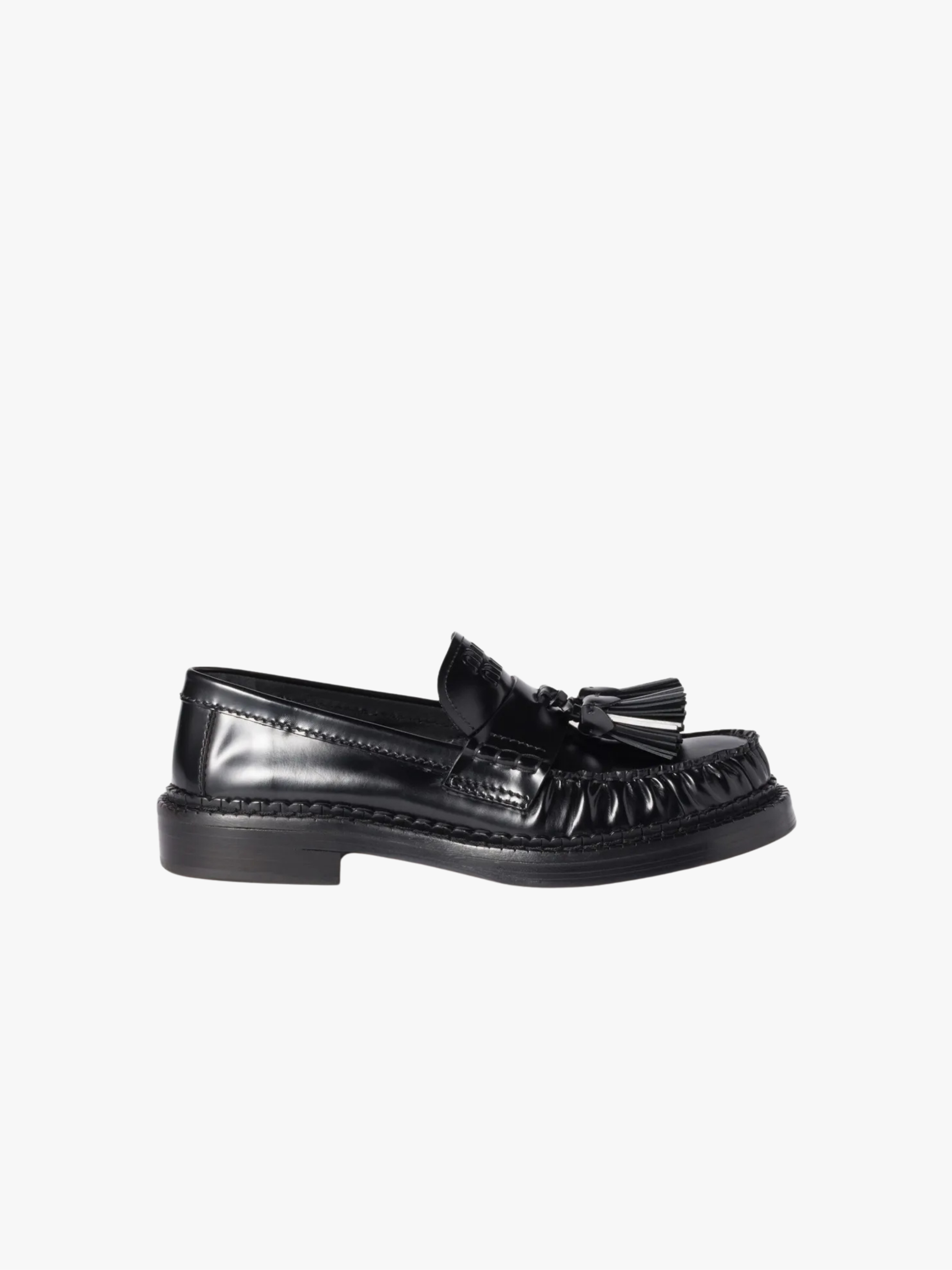 Miu Miu Loafers with Tassels Black Women