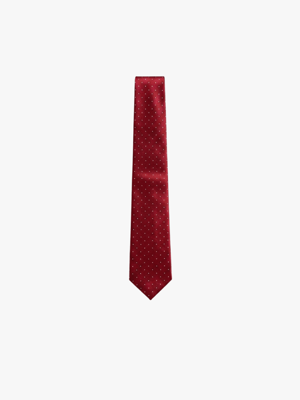 Tom Ford Polka Dot Jacquard Tie Red Men