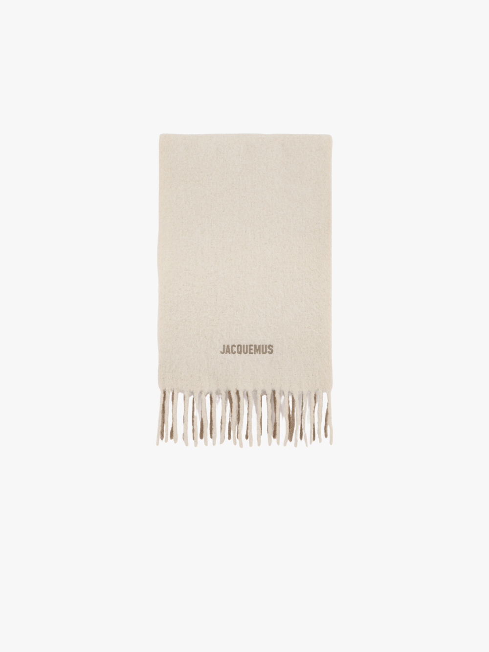 Jacquemus L'Echarpe Moisson Schal Beige Damen