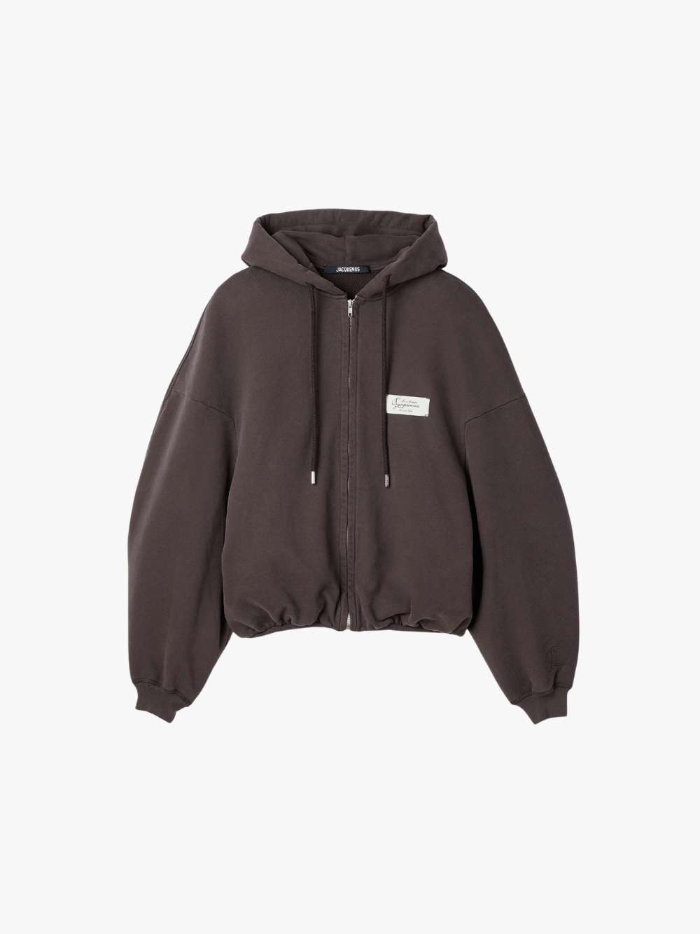 Jacquemus Le Hoodie Montaigne Sweatjacke Braun Herren