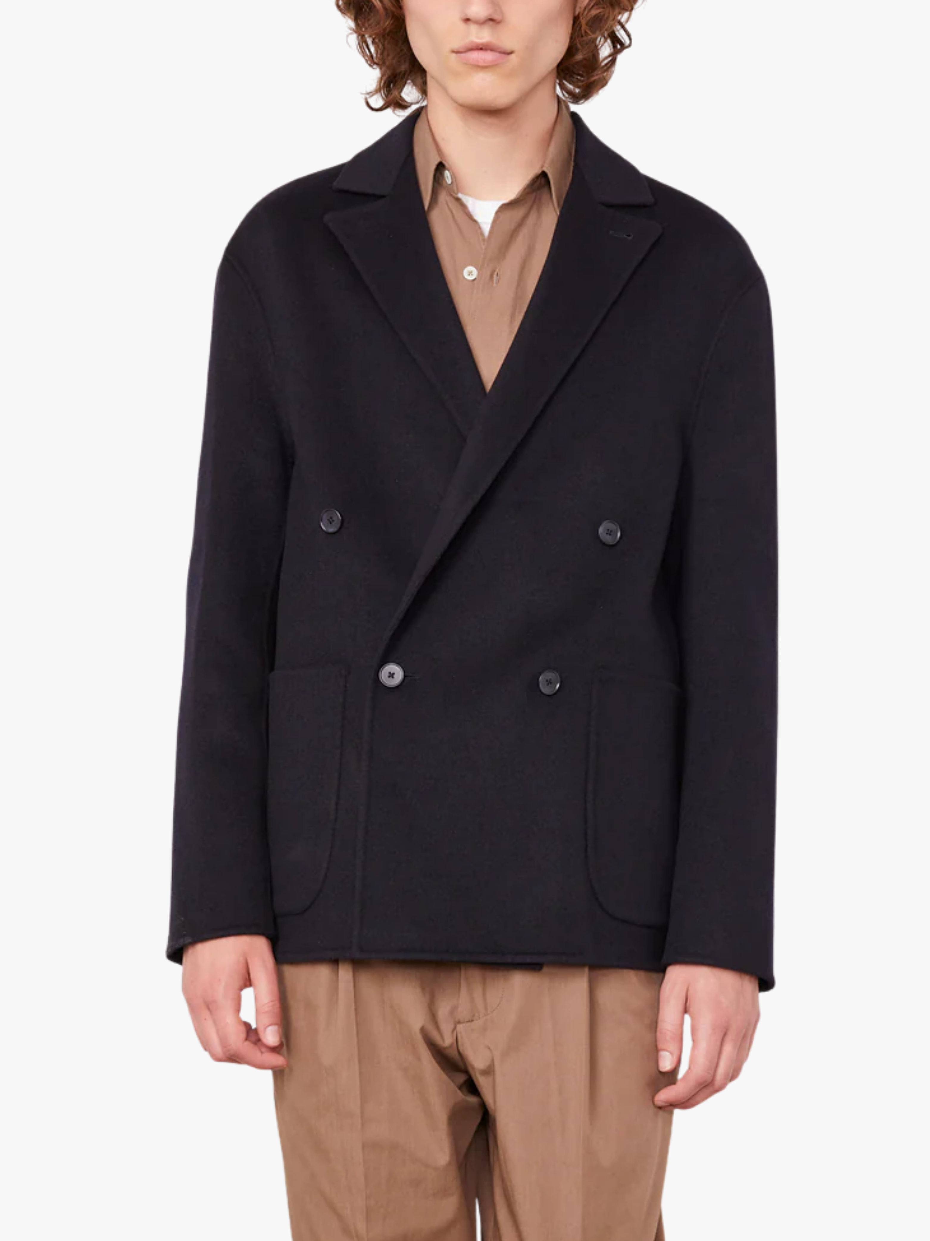 Officine Générale Maxwell Jacket  Dark Navy Sakko Herren