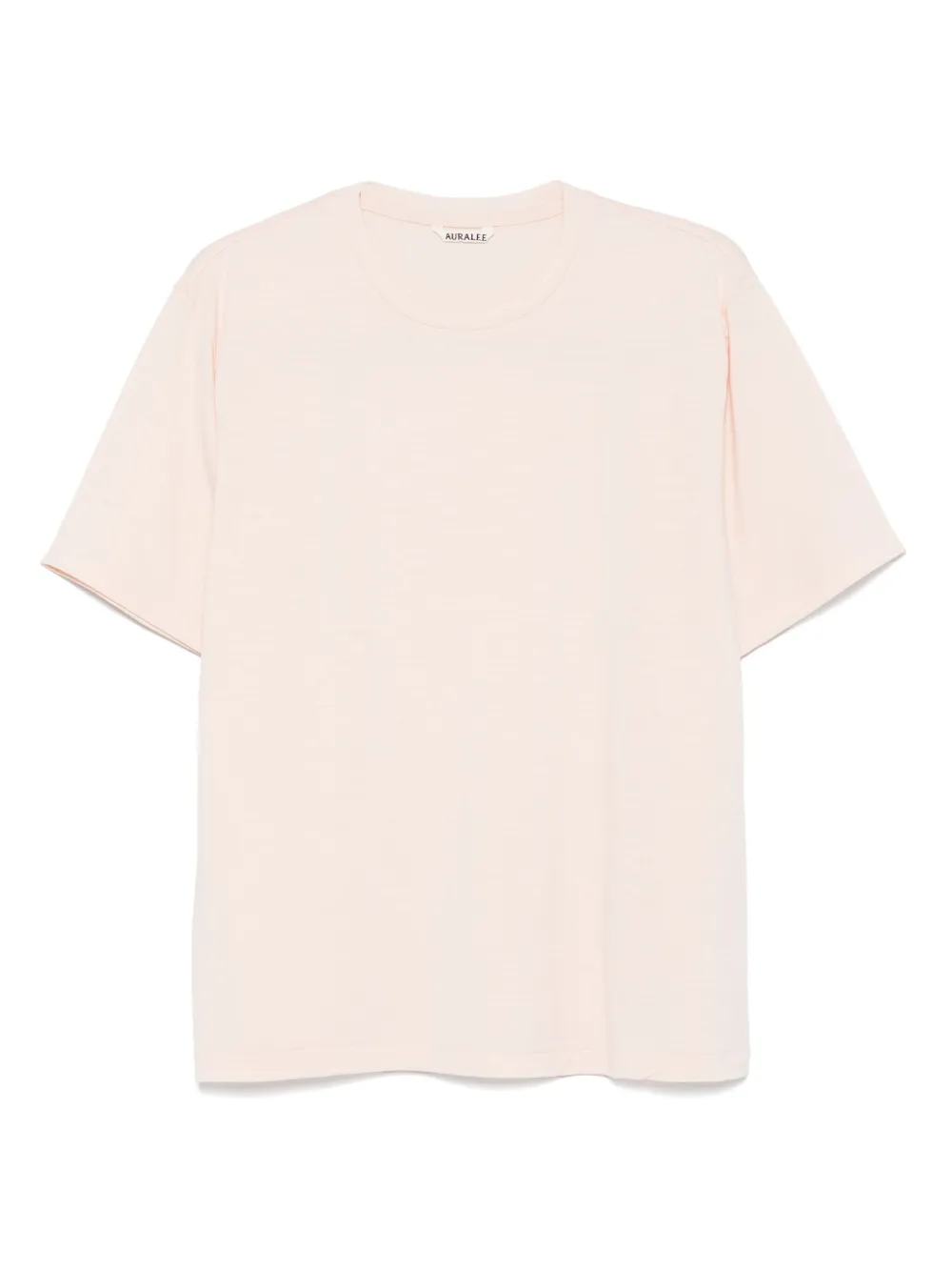 Auralee T-Shirt Wool Powderpink Men