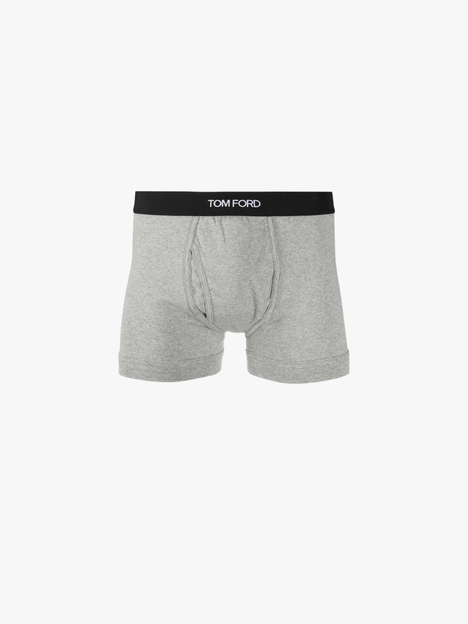TOM FORD Shorts mit Logo-Bund Grau Herren