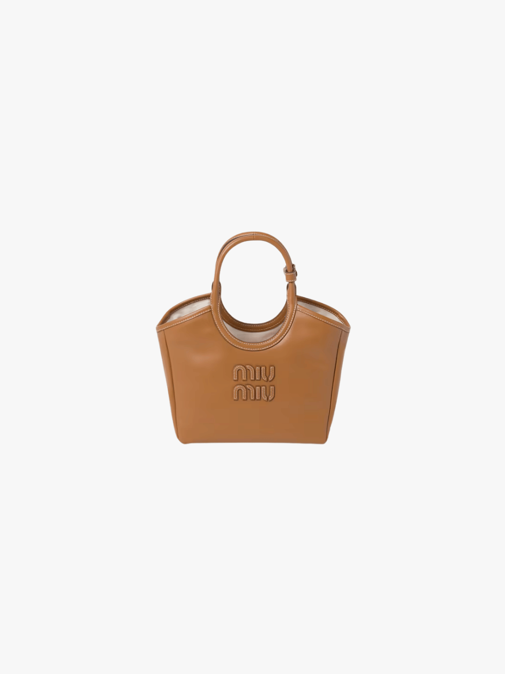 Miu Miu Ivy Tasche Cognac Damen