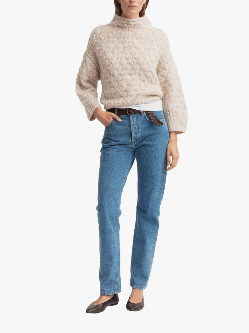 Iris von Arnim Lunara Sweater Alabaster Women's