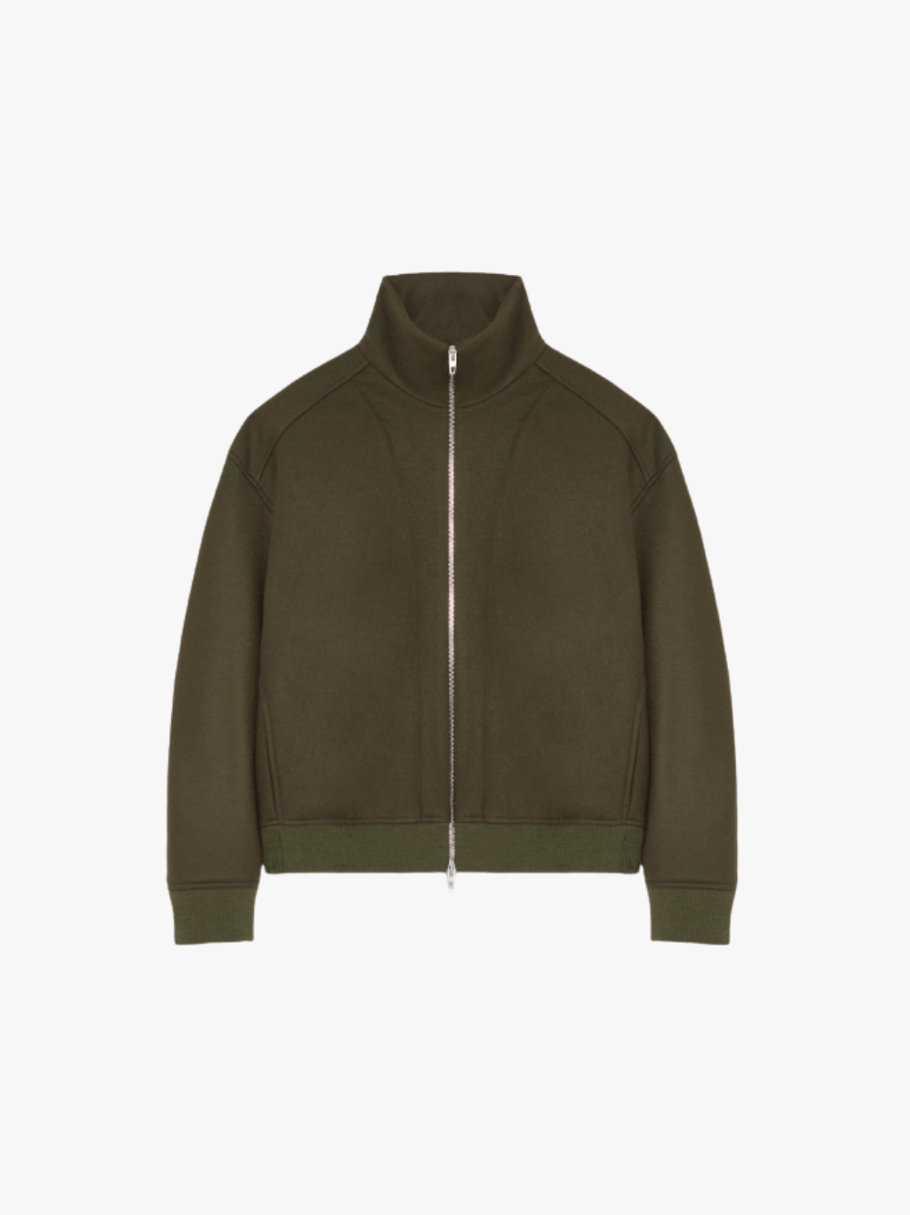Jil Sander Padded Zip Up Jacke Olivgrün Herren