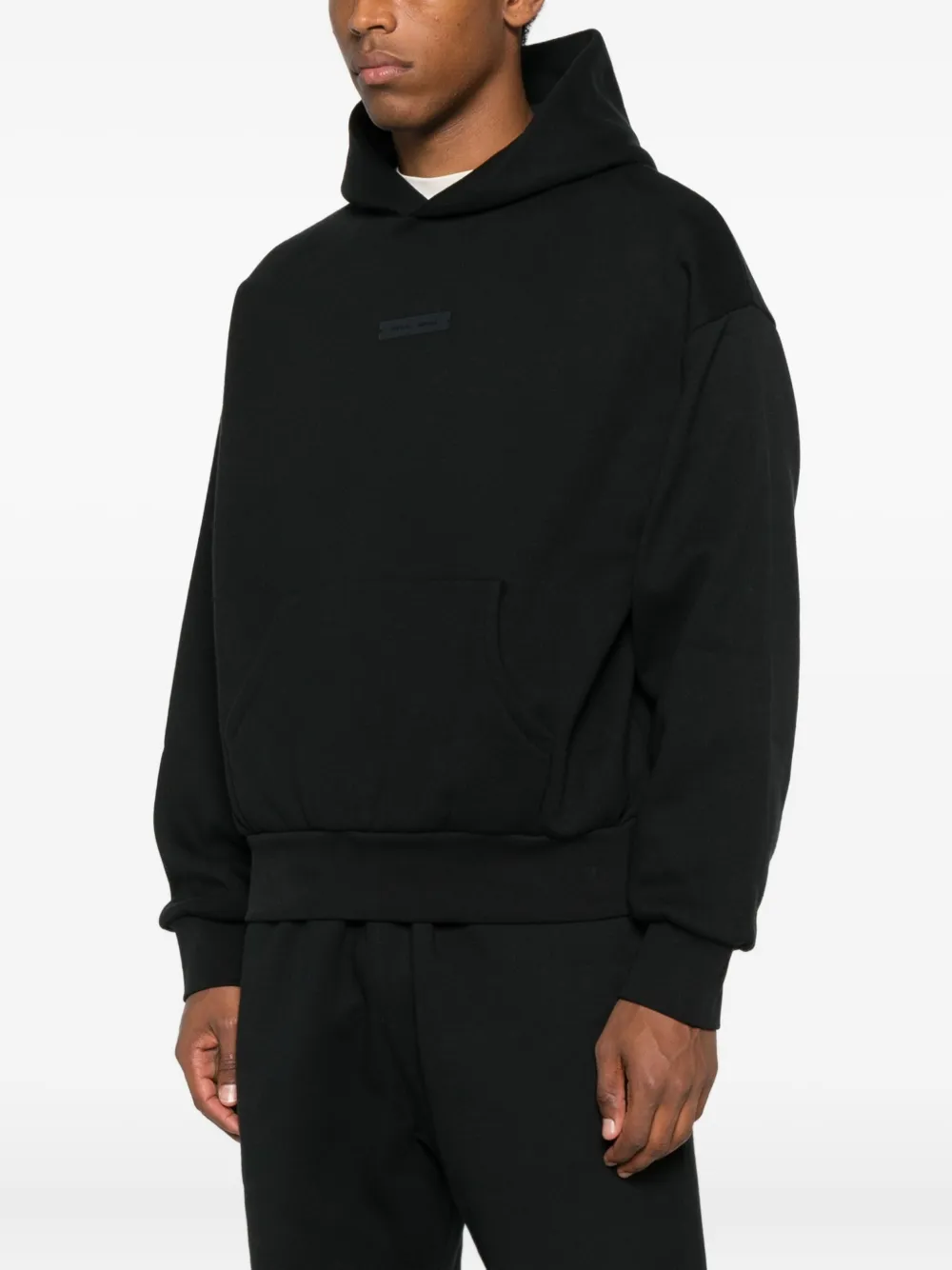 FEAR OF GOD ESSENTIALS Hoodie mit Logo Schwarz Herren