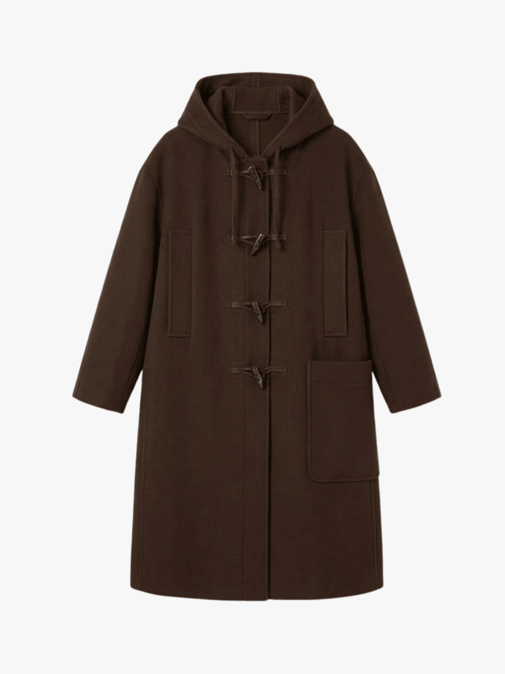 Officine Generale Lilja Coat Double Split Braun Damen