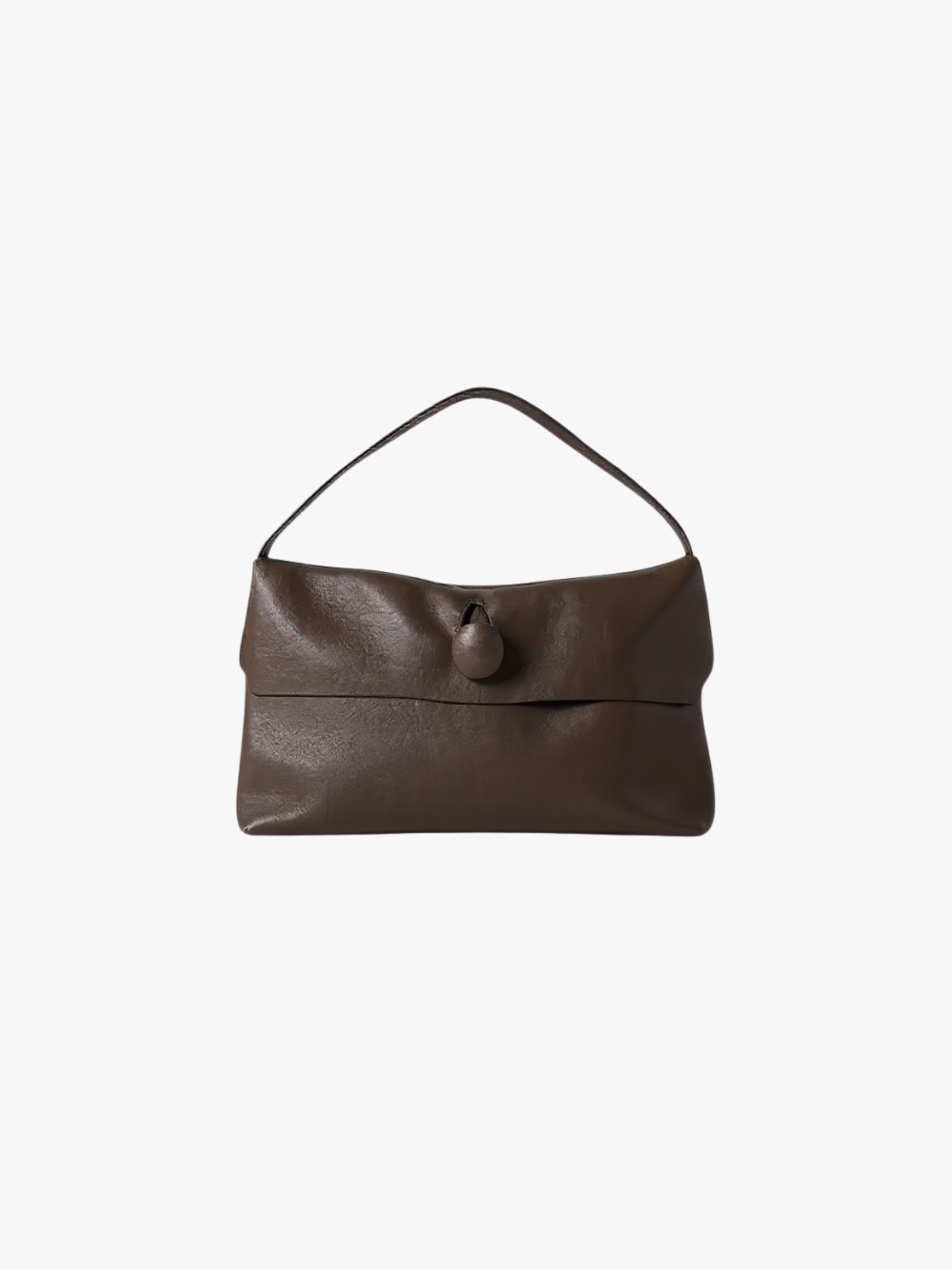 The Row Sally Leather Tote Bag Women's Taupe