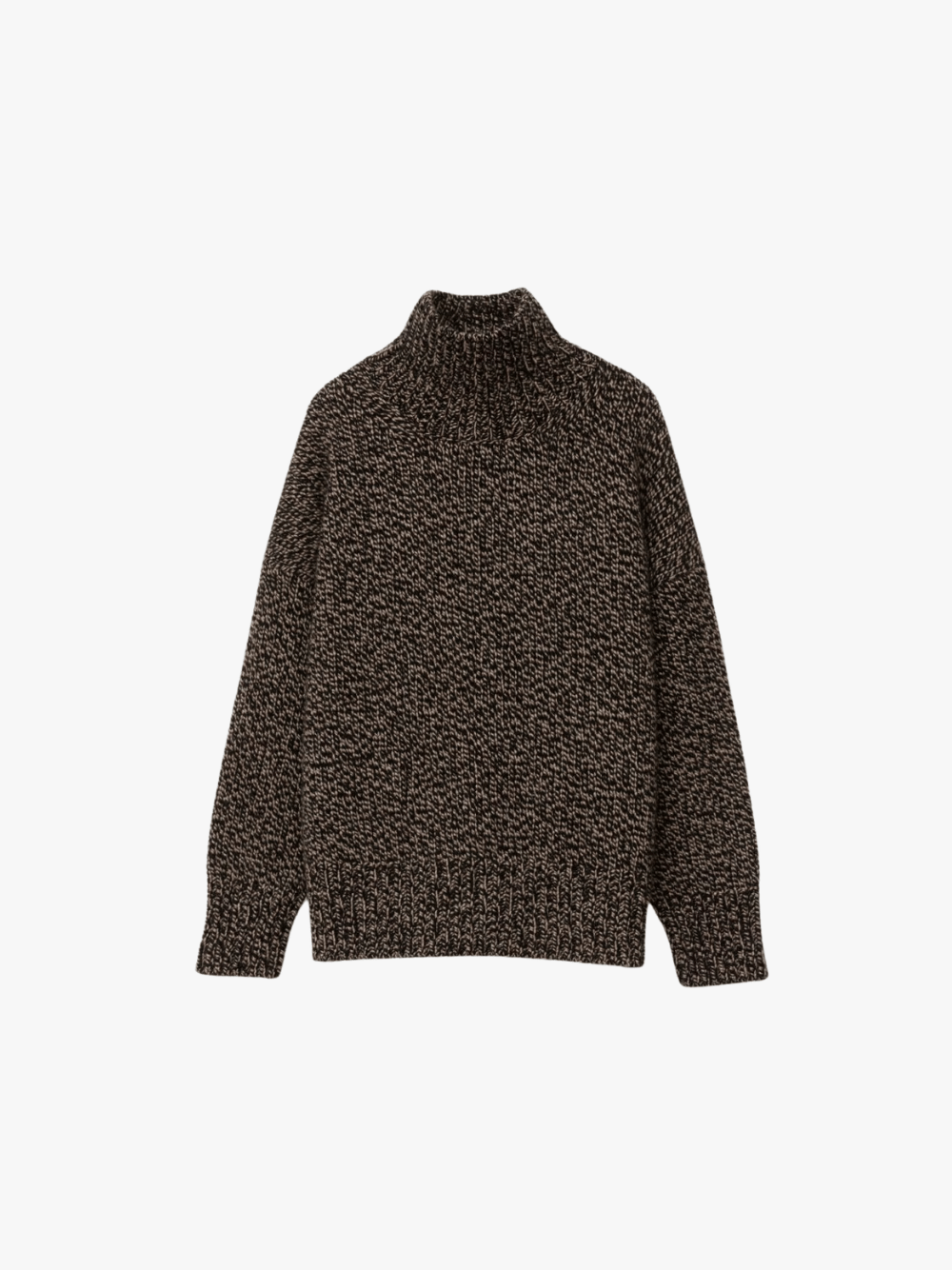 Iris von Arnim Malvina Cashmere Pullover Nero/Taupe Damen