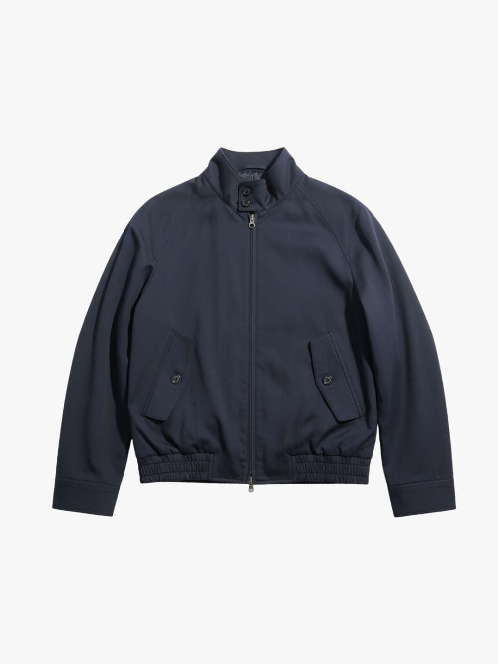 Dunst Unisex Modern Harrington Jacket Navy