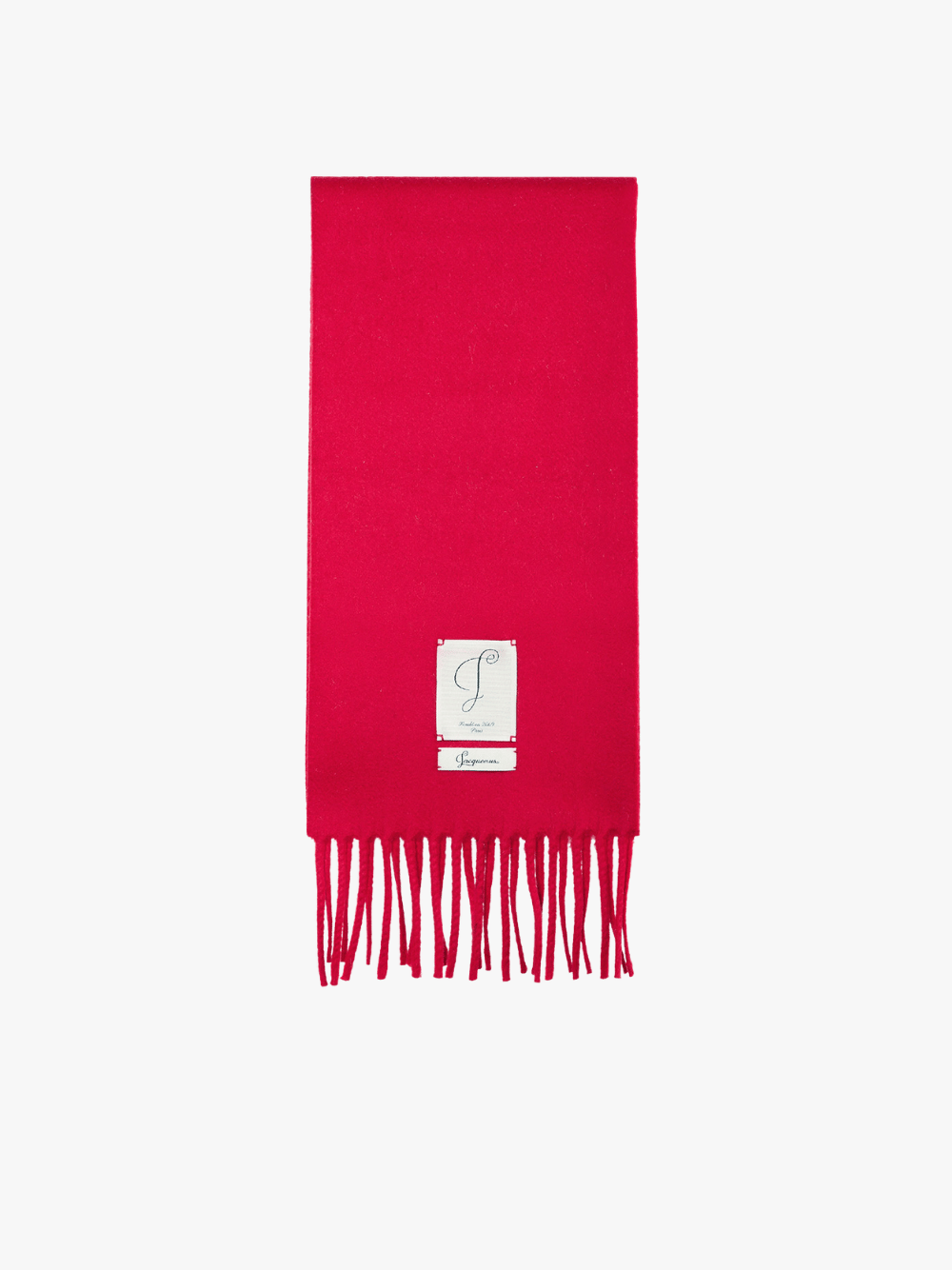 Jacquemus L'Echarpe Cavallo Schal Rot Herren