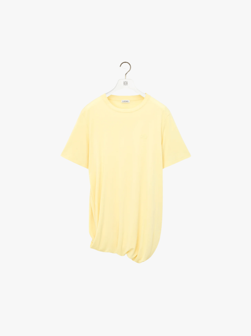 Loewe Draped Viscose Top Heillgelb Damen