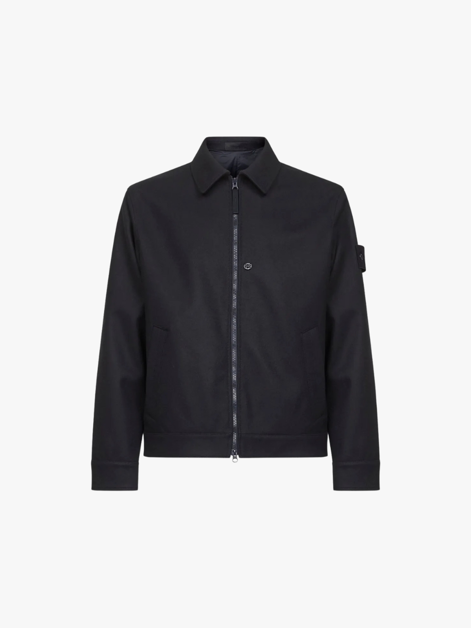 Stone Island Jacke mit doppeltem Reißverschluss Blau Herren