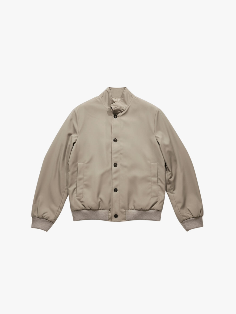 Maurizio Baldassari Short jacket with stand-up collar Brown Men's jacket