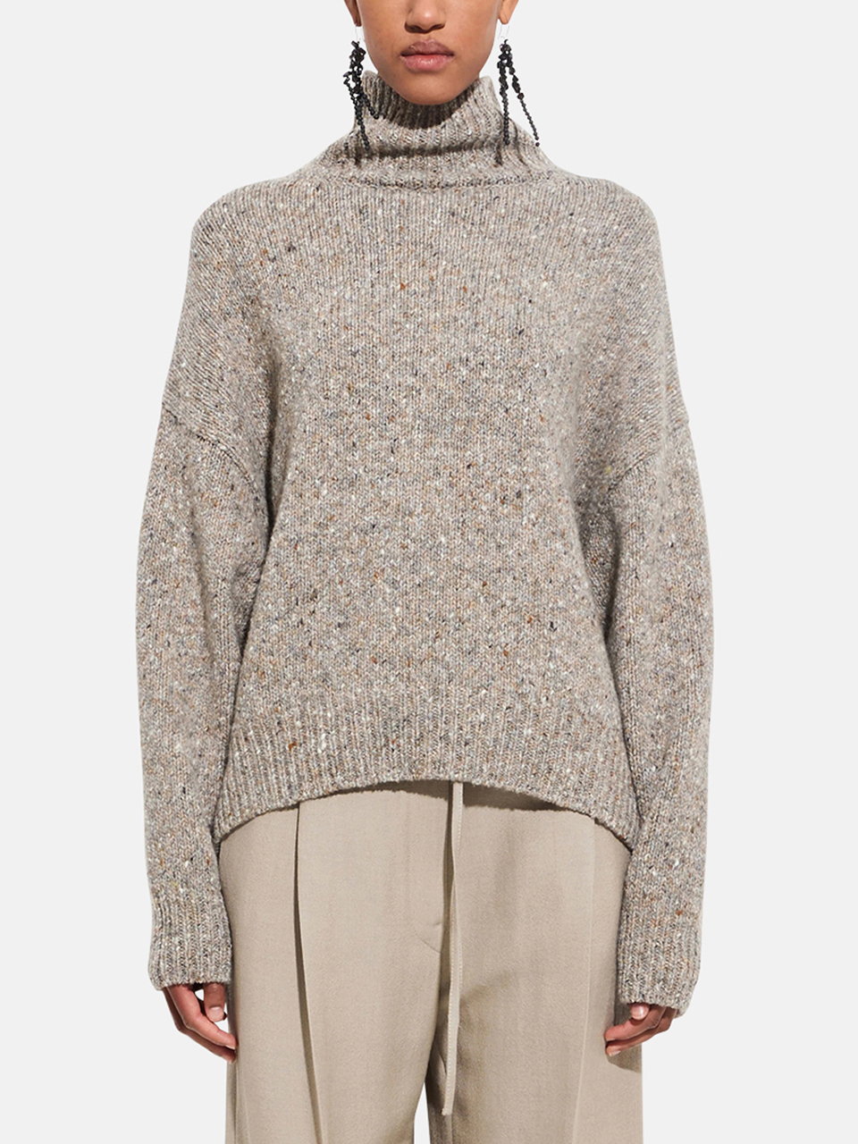 Christian Wijnants Kemijo Oversized Sweater Clay-Toffe Damen