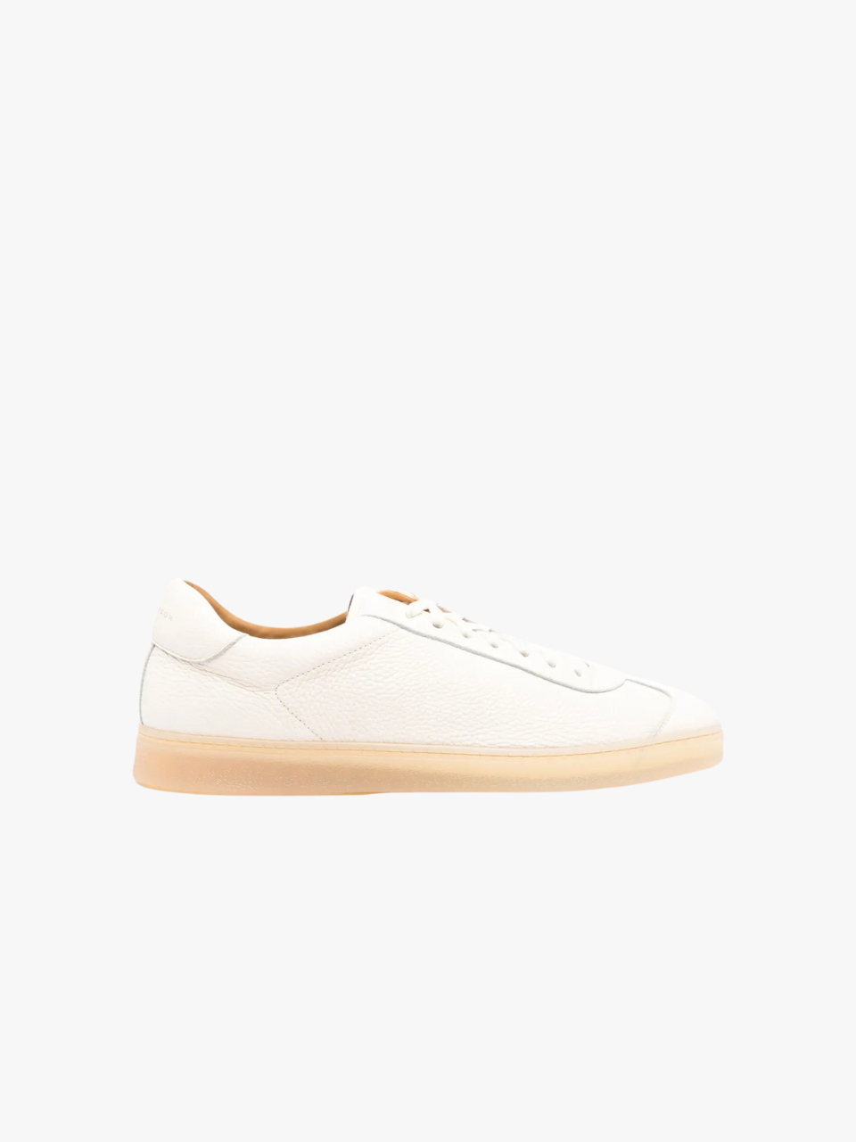 Henderson Baracco Leder-Turnschuhe Weiß Herren