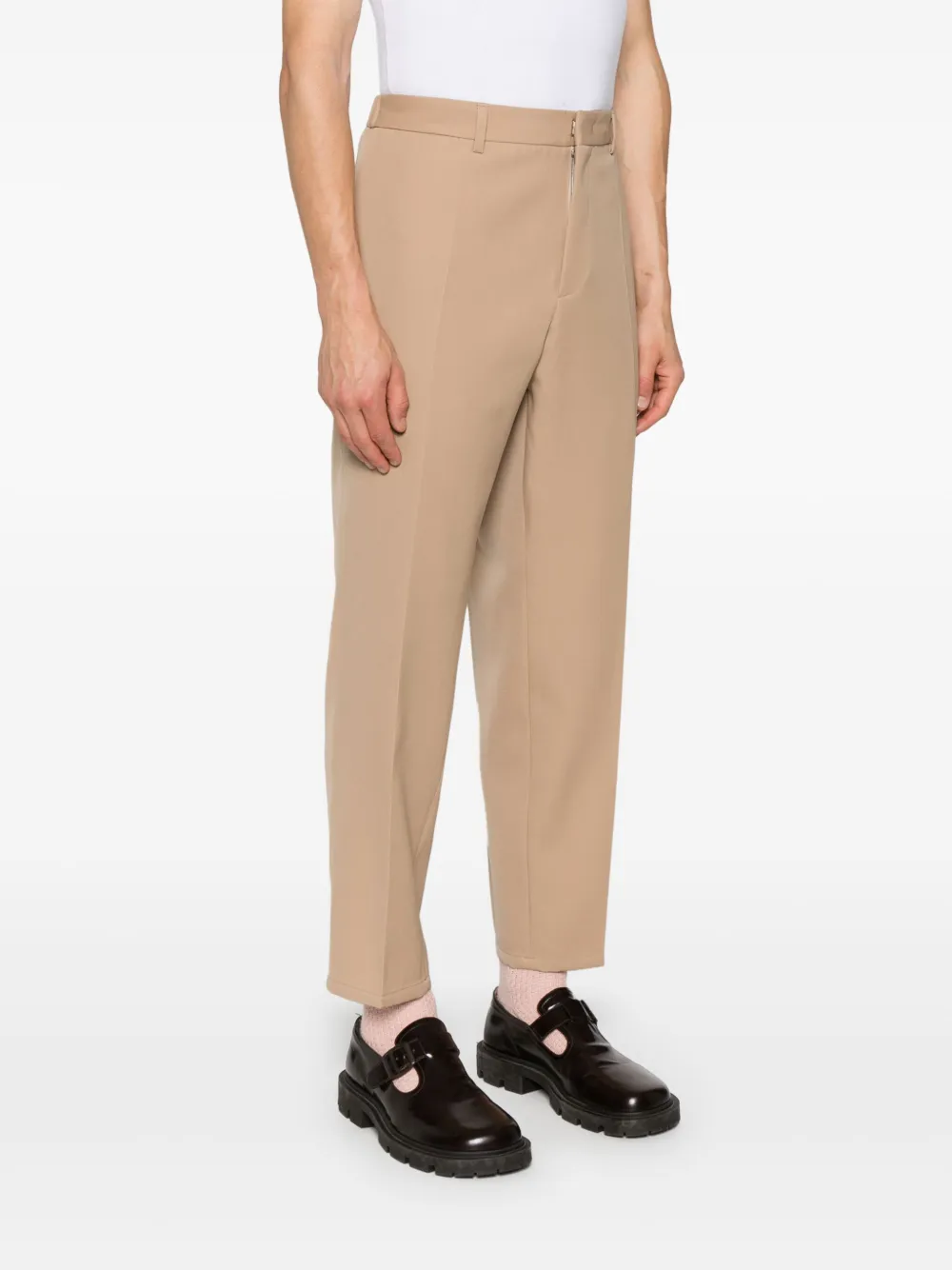 Jil Sander Hose mit Tapered-Bein Beige Herren