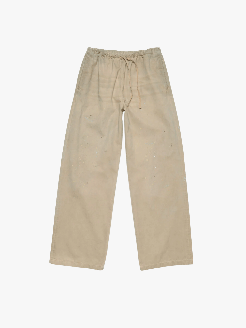 Acne Studios Gewaschene Twill-Hose Hellbeige Herren