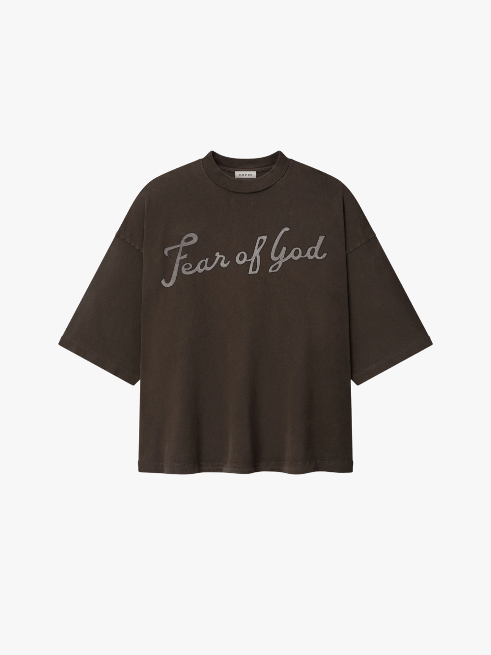 Fear of God T-Shirt Dunkel Braun Herren