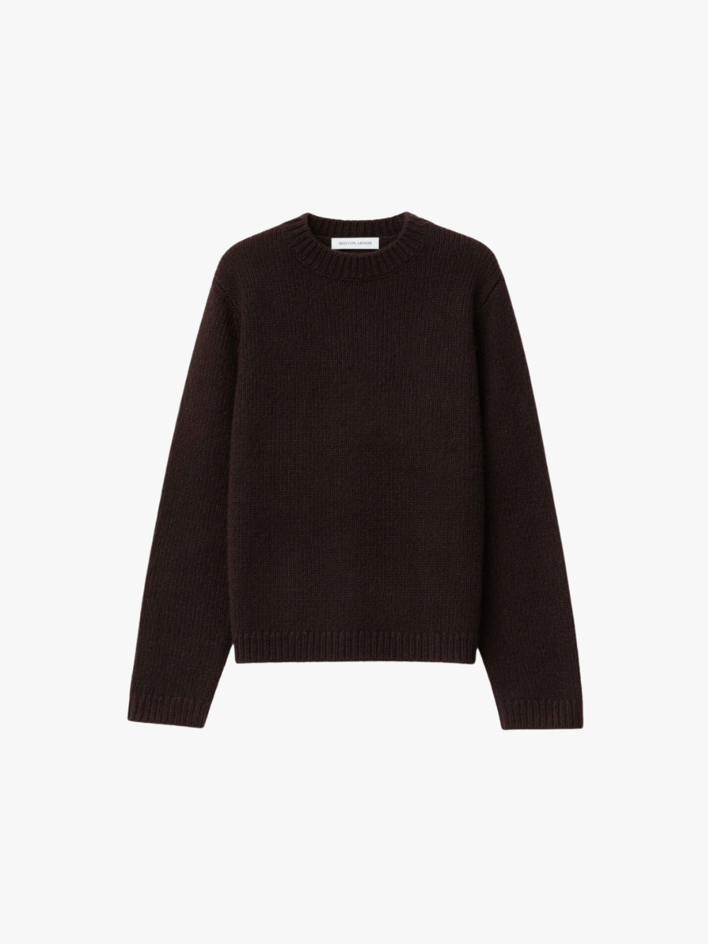 Iris von Arnim Felton Kaschmir-Seide Pullover Chocolate Herren