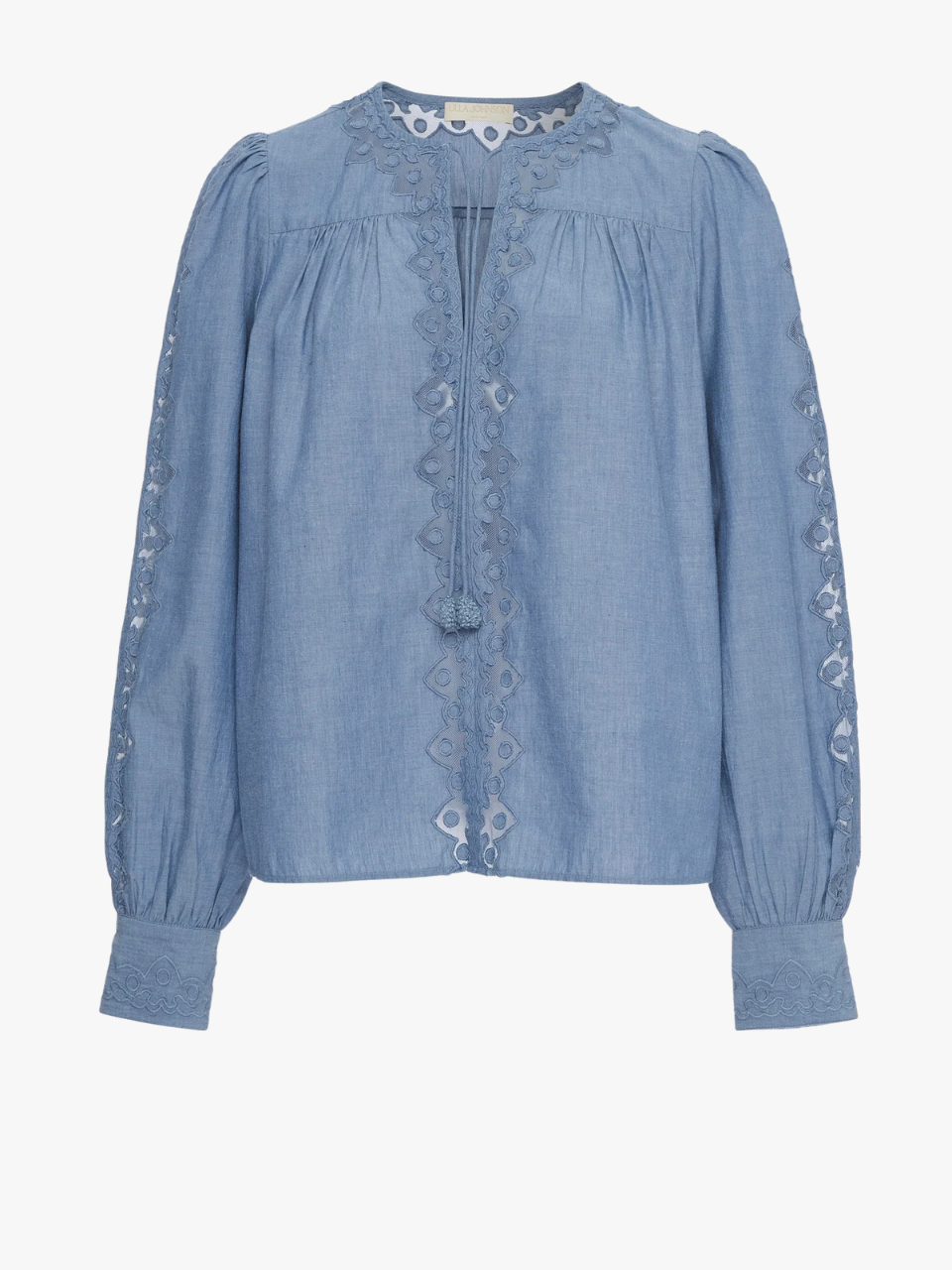 Ulla Johnson Kady long sleeve blouse blue women