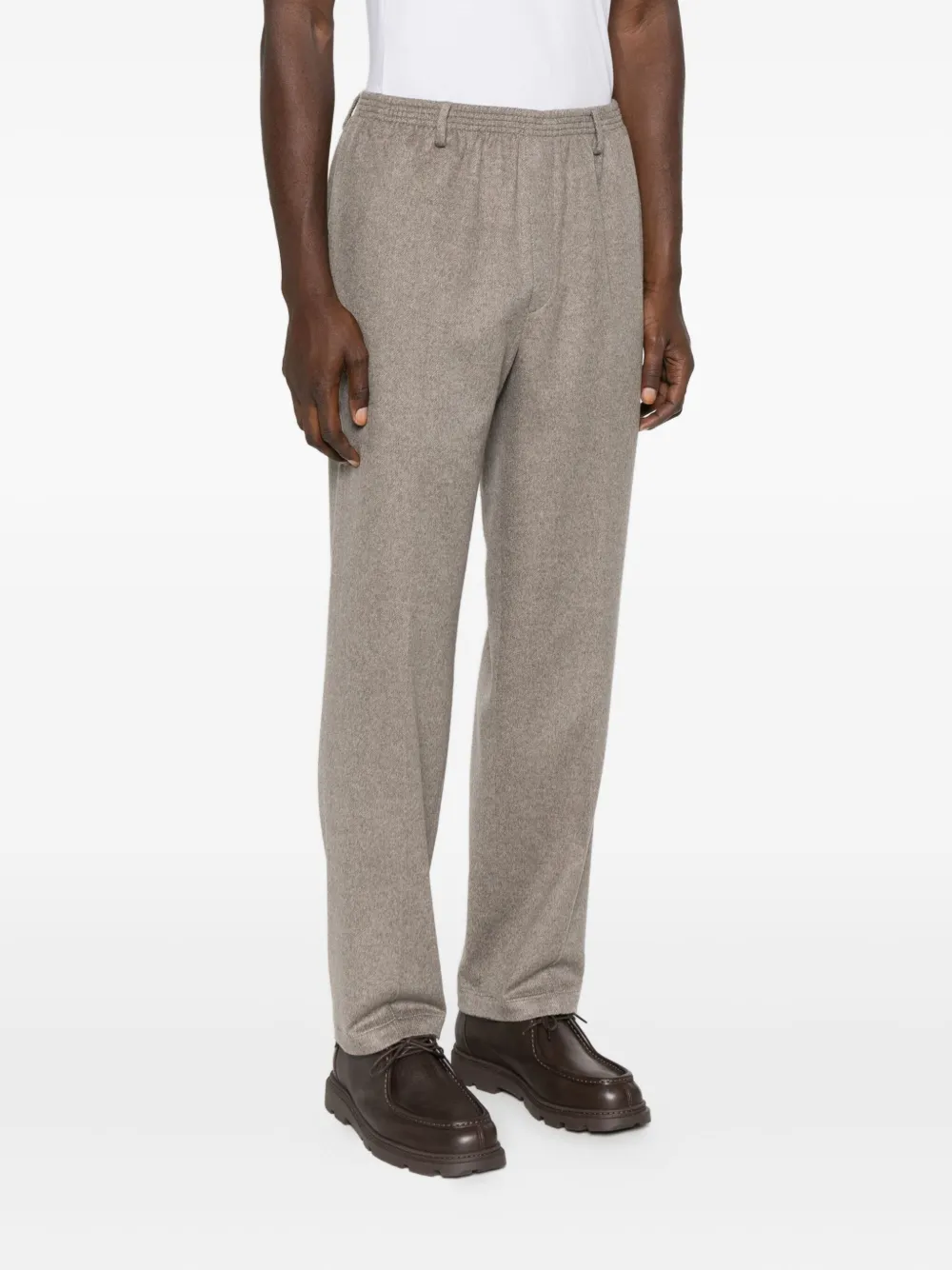 Cellar Door Alfred Hose mit elastischem Bund Grau Herren Cellar Door Alfred Hose mit elastischem Bund Grau Herren