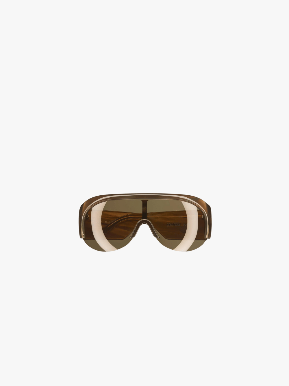 Phoebe Philo Half Bombe Sunglasses Khaki Women's