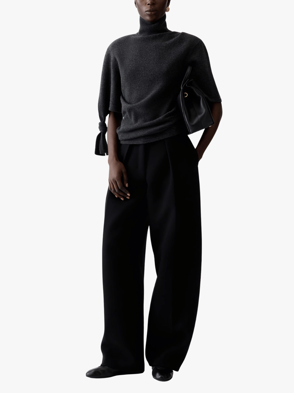 Jacquemus Fiocco Jumper Dark Grey Women's