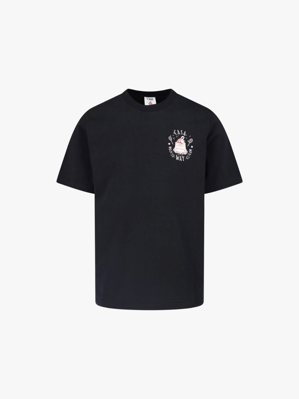 Casablanca Casa Way T-Shirt Schwarz Herren