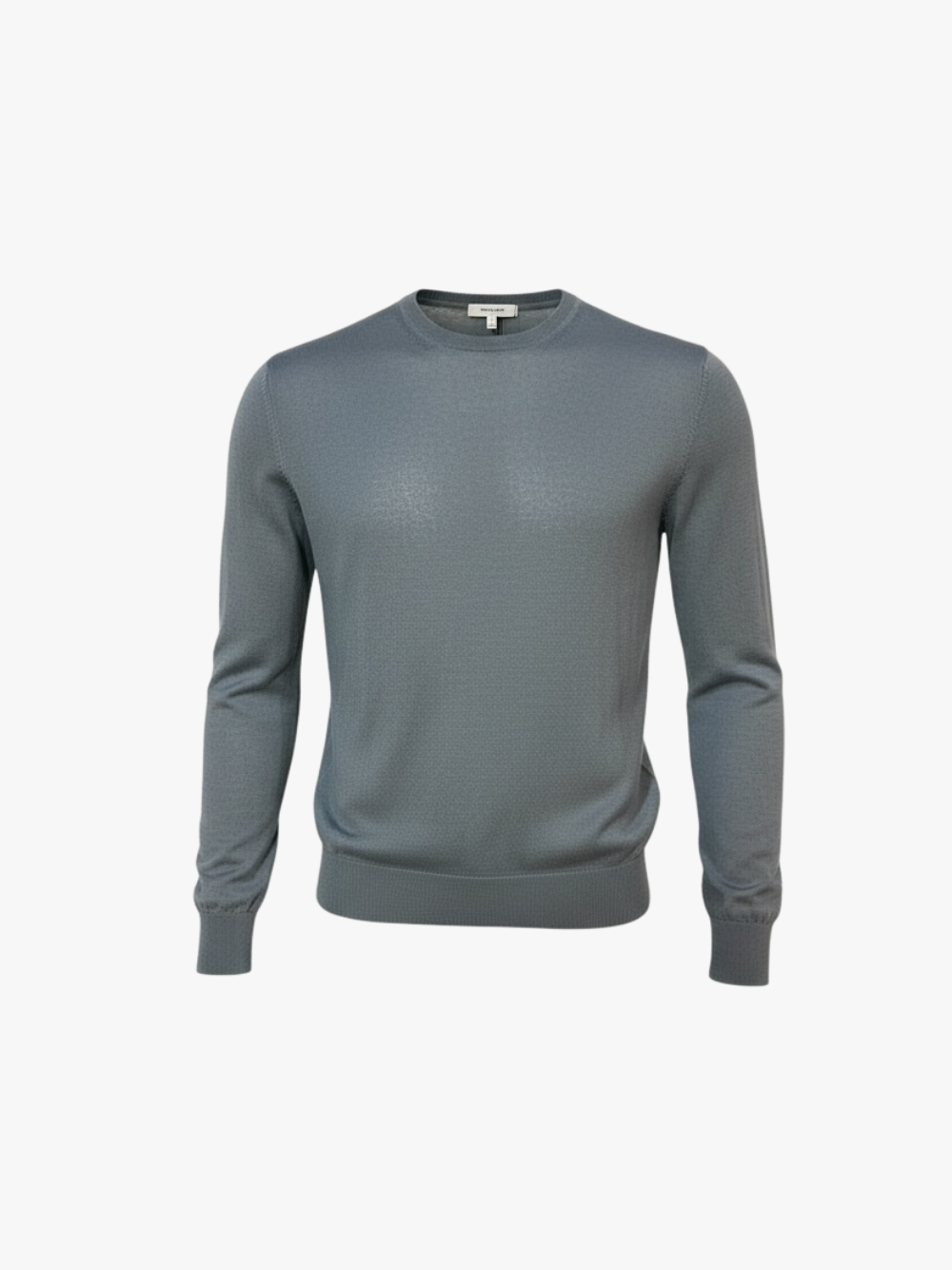 Bungalow Kaschmir-Pullover mit Rundhalsausschnitt Grau Herren