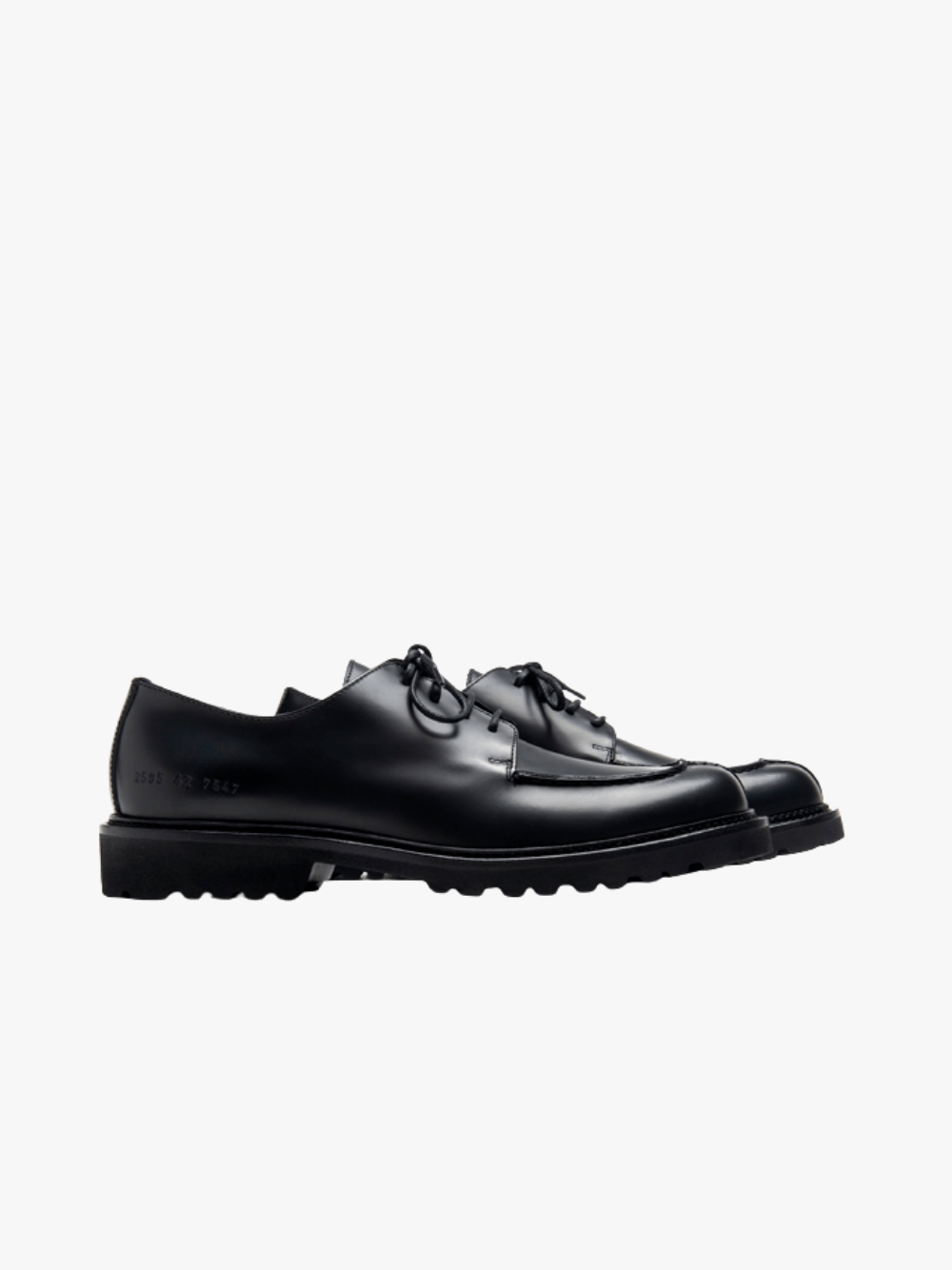 Common Projects Apron Derby Schuh Schwarz Herren