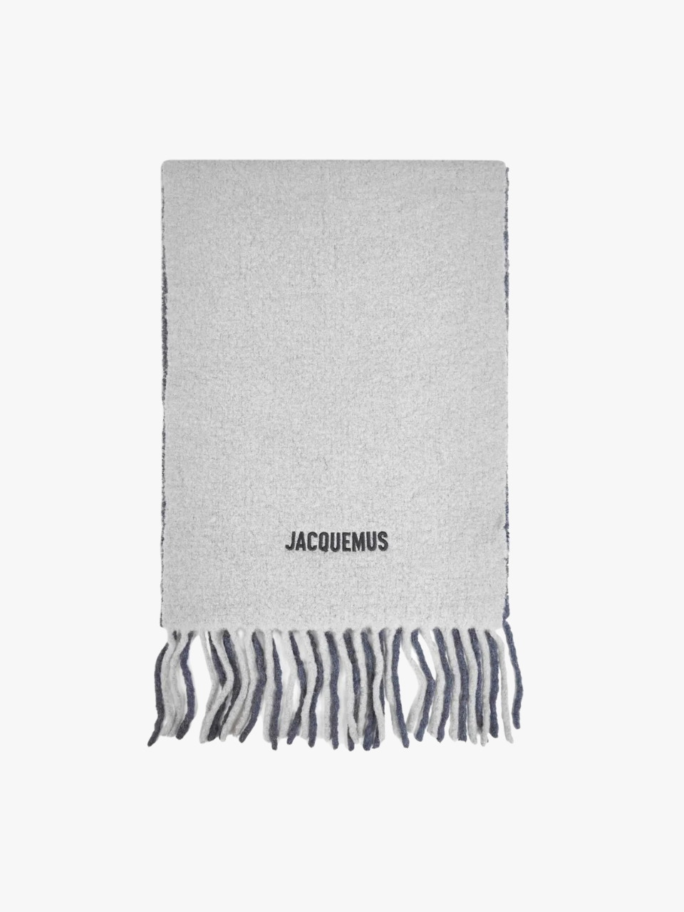 Jacquemus The Moisson Scarf Gray Men