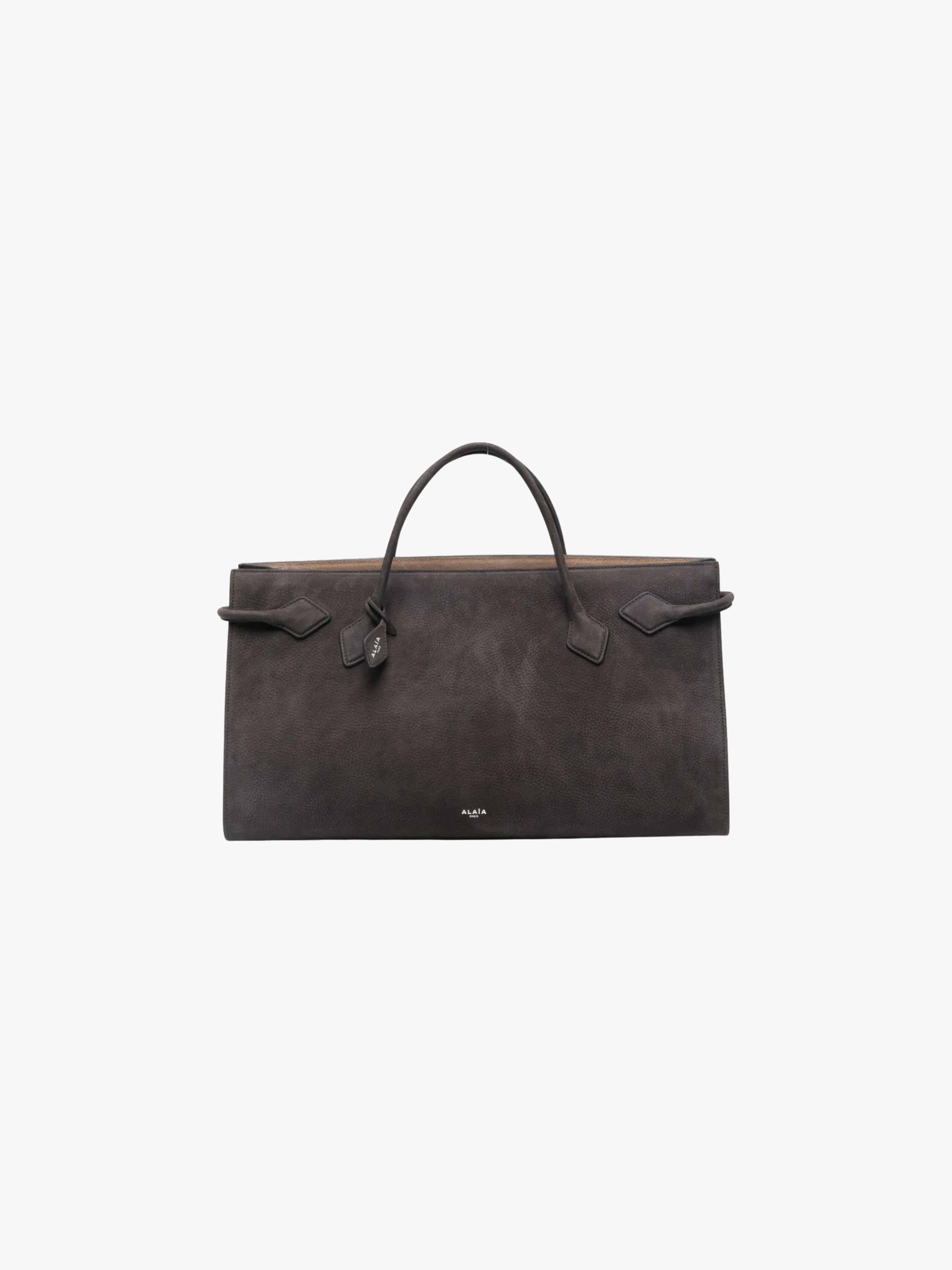 Alaïa Teckel Tote Bag Anthrazit Grau Damen