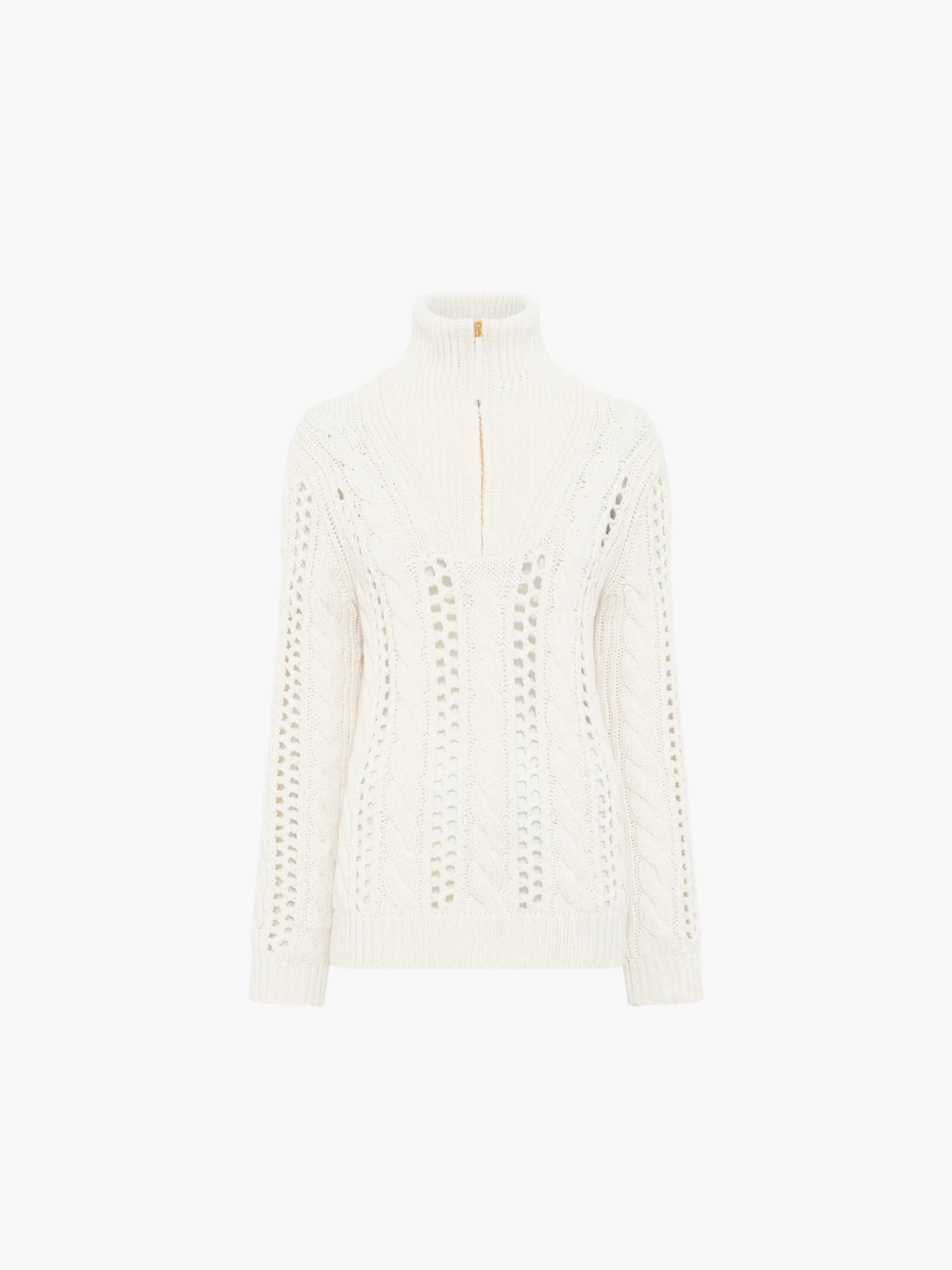 Gabriela Hearst Idris Cashmere Sweater White Women