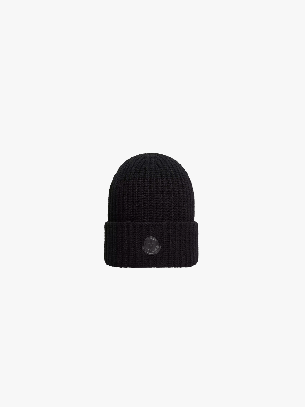 Moncler Mütze aus Woll-Kaschmir-Mischung Schwarz Damen