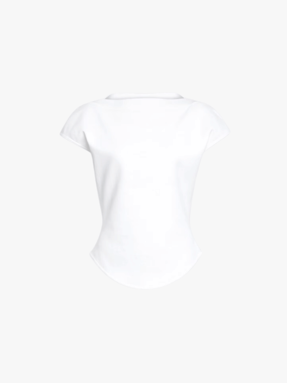 Alaïa Baumwoll Top Weiß Damen