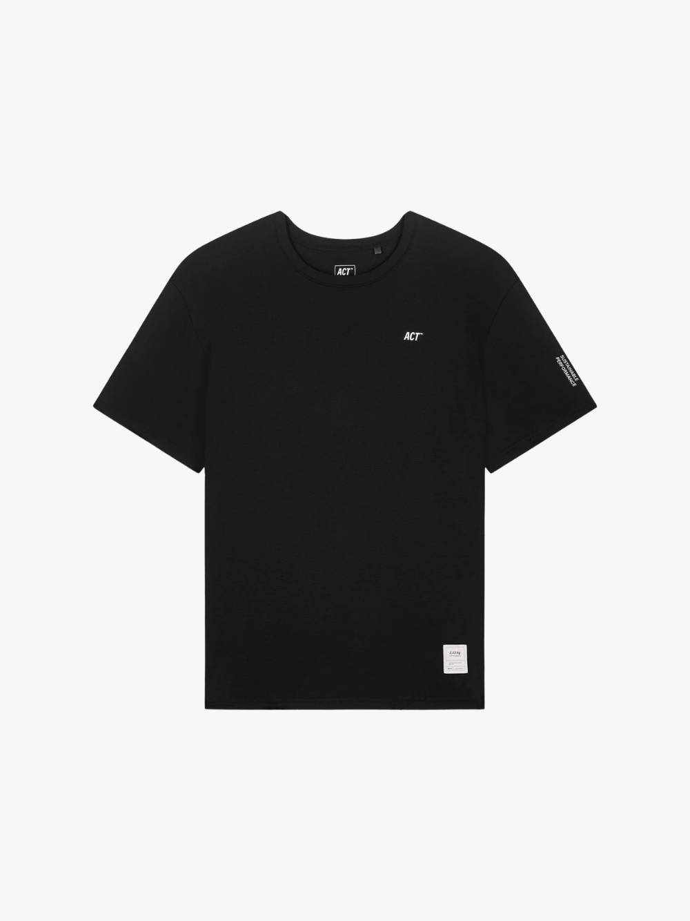 ACT Running BioPerf Short Tee T-Shirt Black Herren