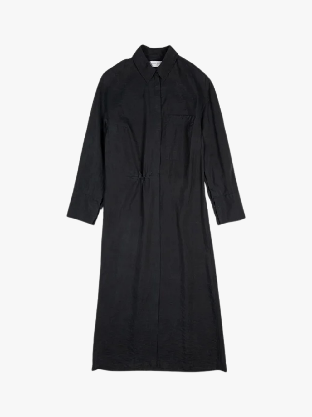 Christian Wijnants Diola Kleid Petrolschwarz Damen