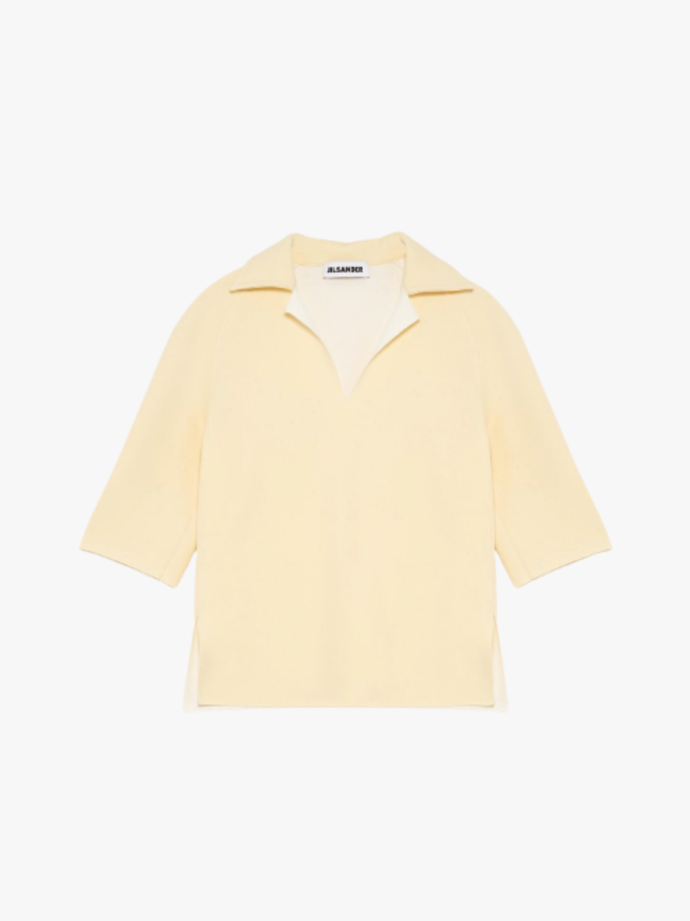 Jil Sander Polo Shirt Gelb Damen