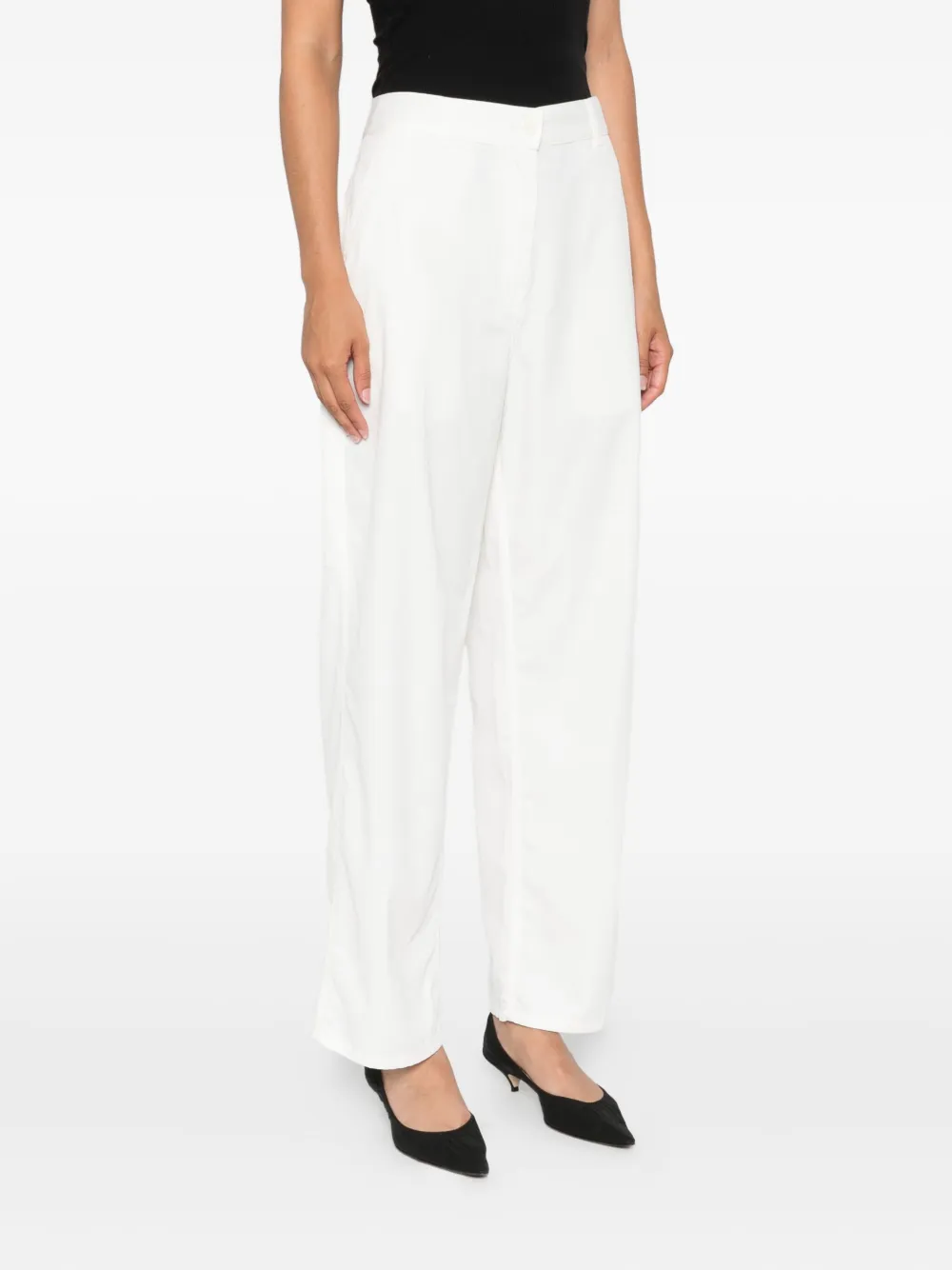 The Row Sharka Hose mit weitem Bein Weiß Damen