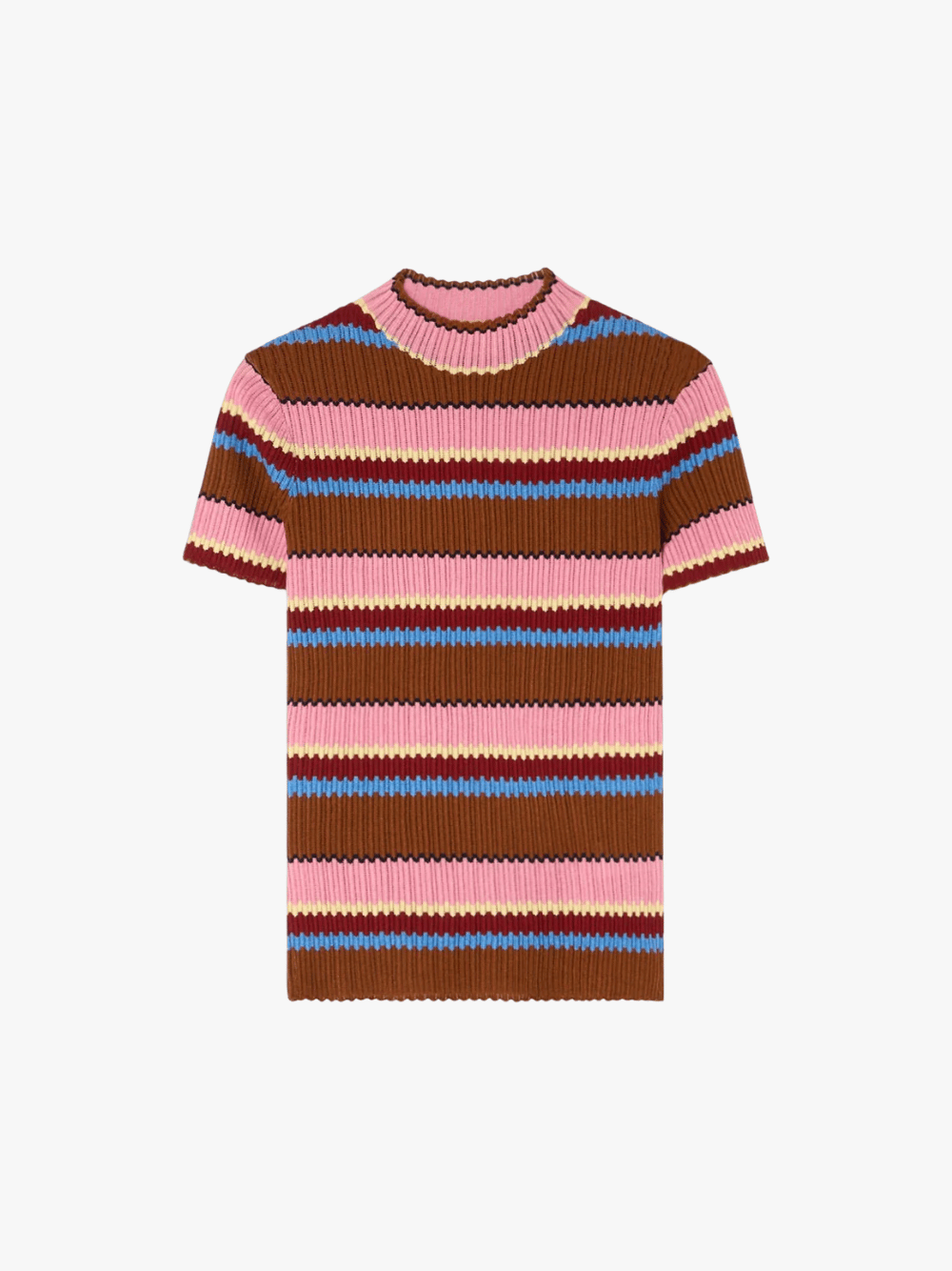 Guest In Residence Palazzo Top Burnt Sienna Combo Damen