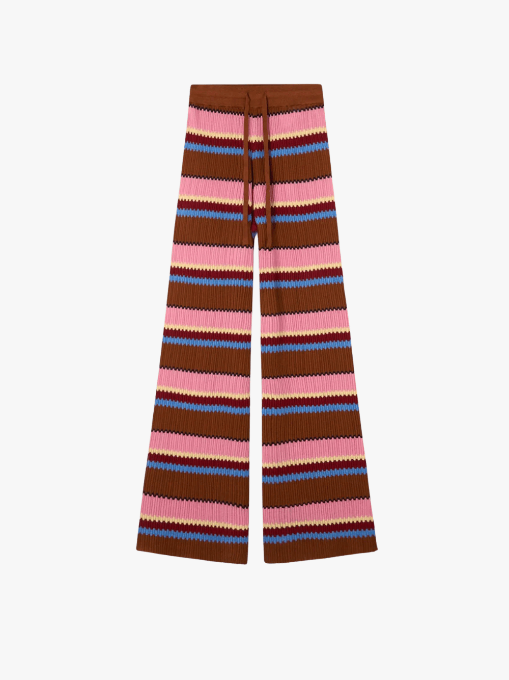 Guest In Residence Palazzo Hose Burnt Sienna Combo Damen