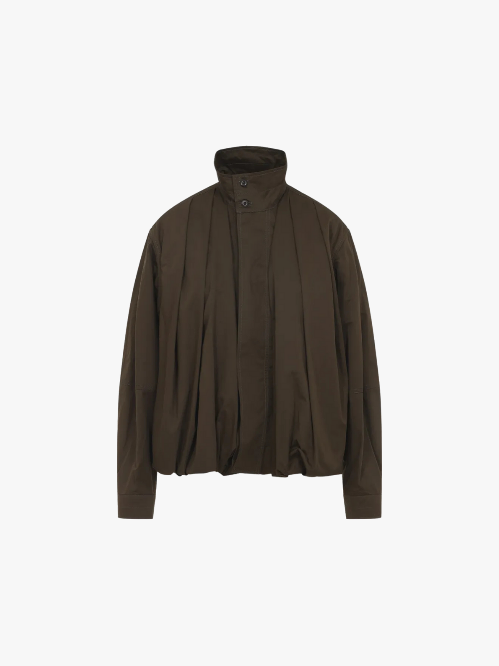 LEMAIRE Buttoned jacket with pleats Bronze Women