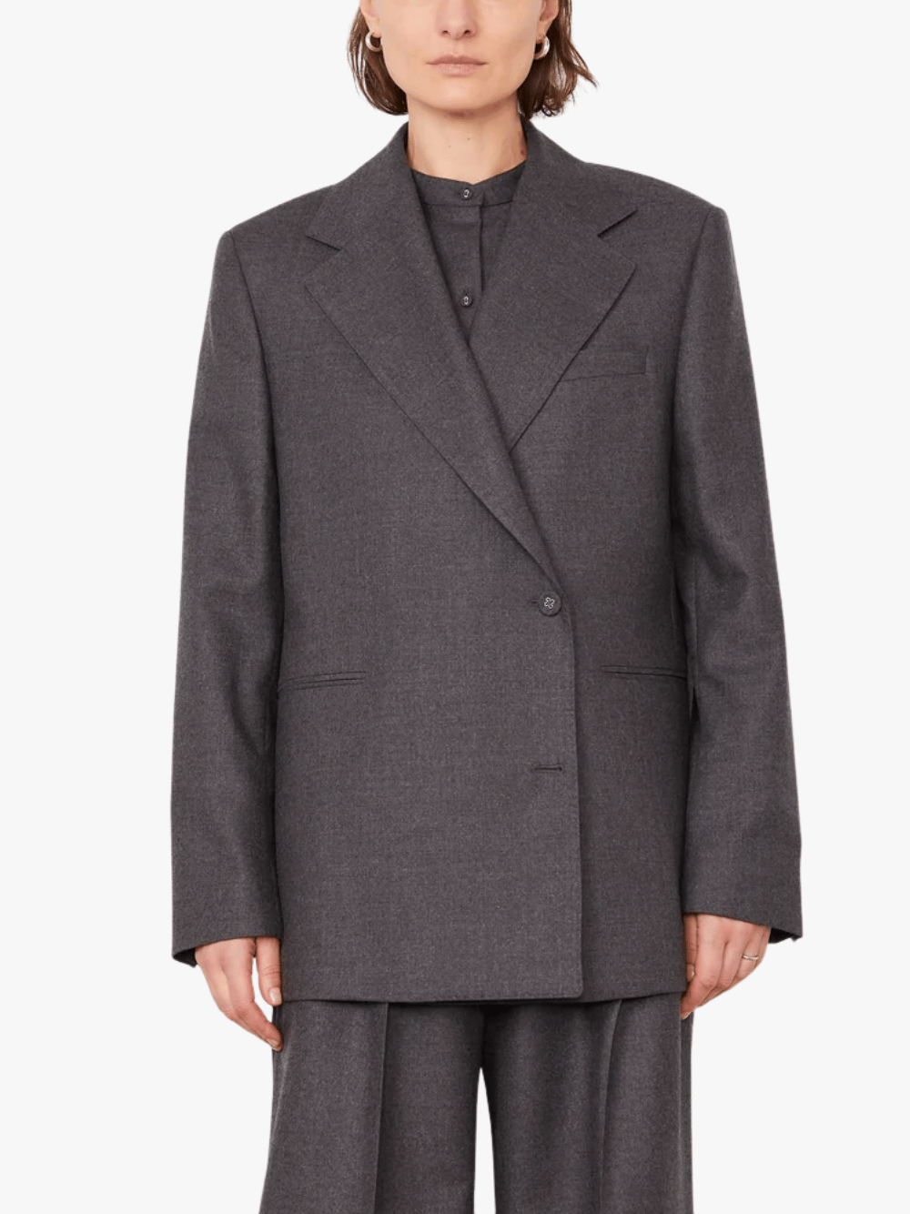 Officine Generale Vahe Jacke Grau Damen