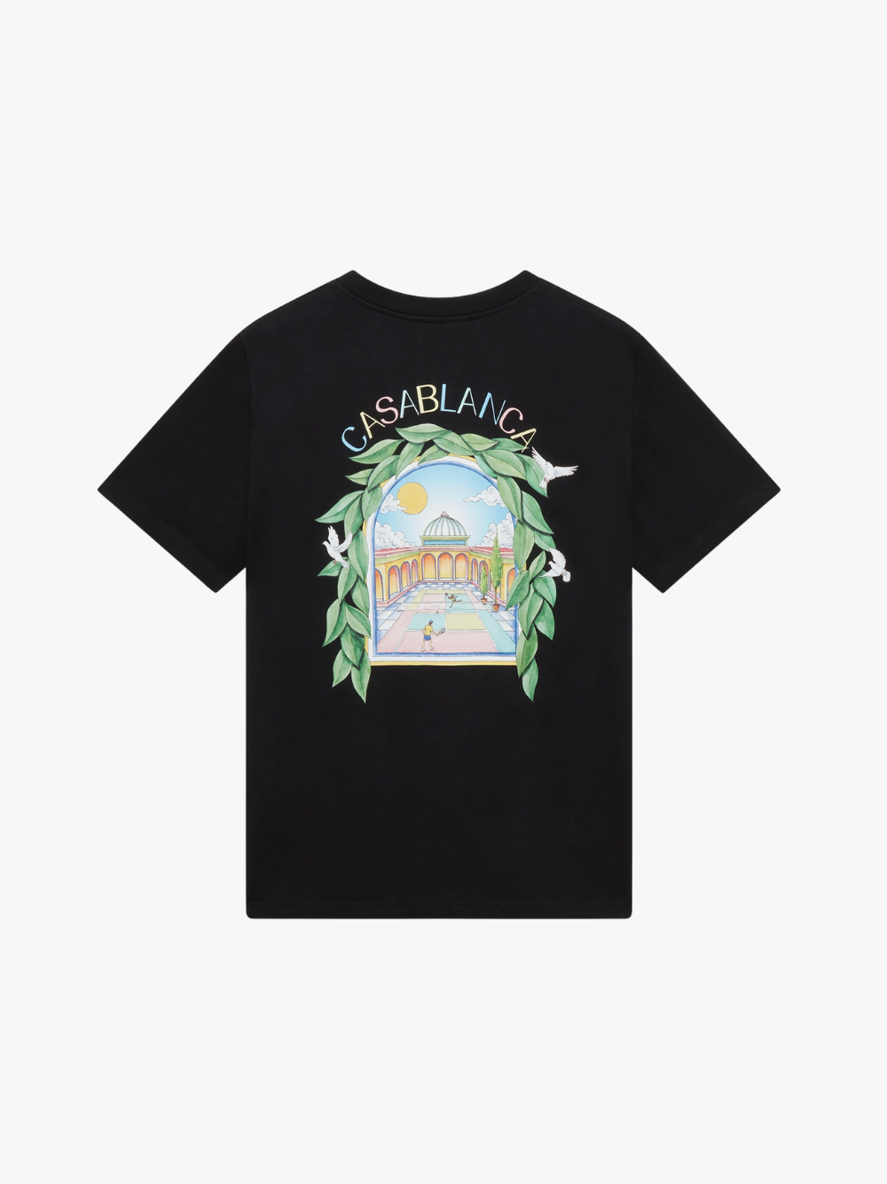 Casablanca L’Arche De Tennis T‑Shirt Kurzarm Herren