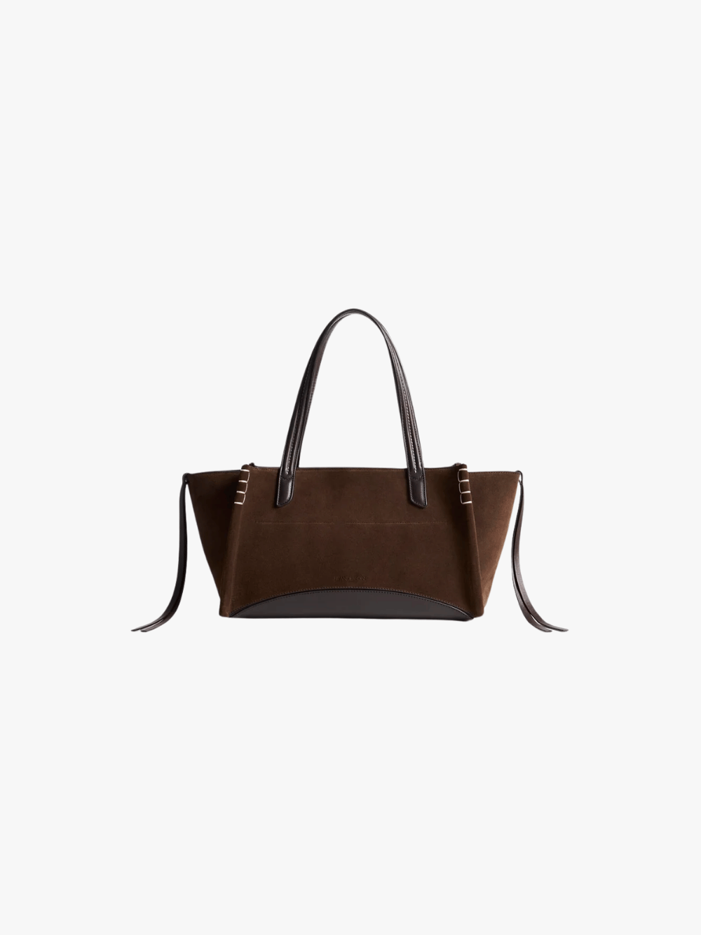 JW Anderson Loafer Cabas Bag Brown Suede Women's