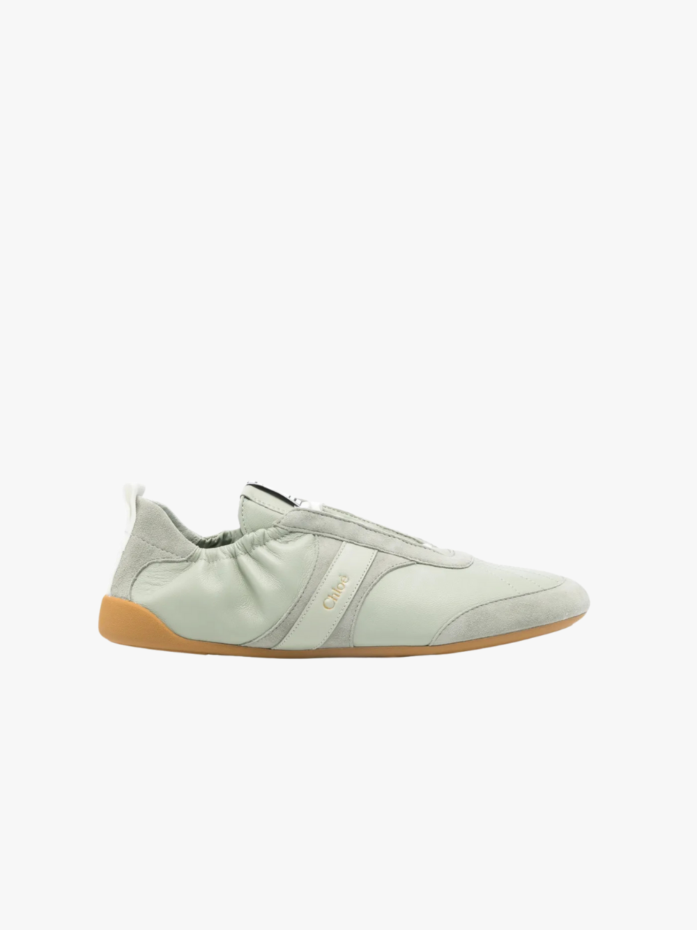 Chloé Kick Sneakers Salbeigrün Damen