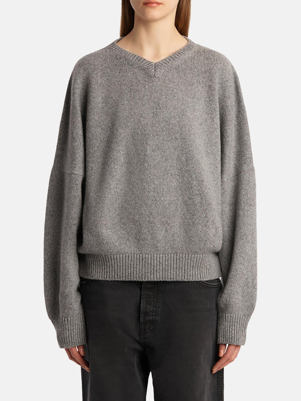 Khaite Wolfe Sweater Gray Women