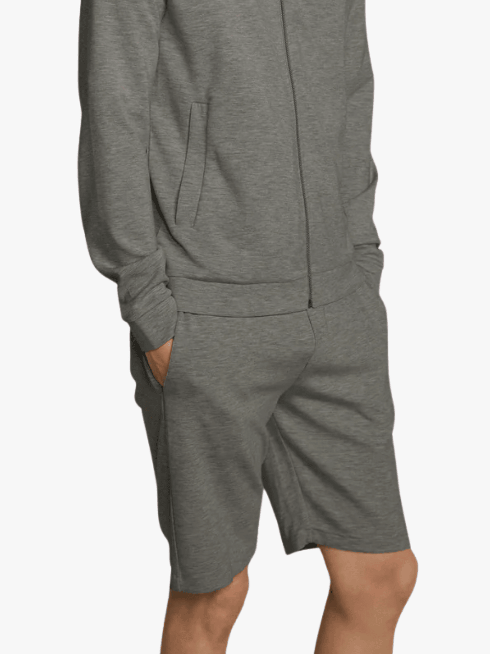 Kiefermann Feoras Shorts Casual Jersey Shorts Gray Mens